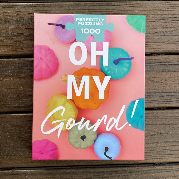 Set of 2 “Perfectly Puzzling” Fall Themed 1000 piece Puzzles - Picture 3 of 5